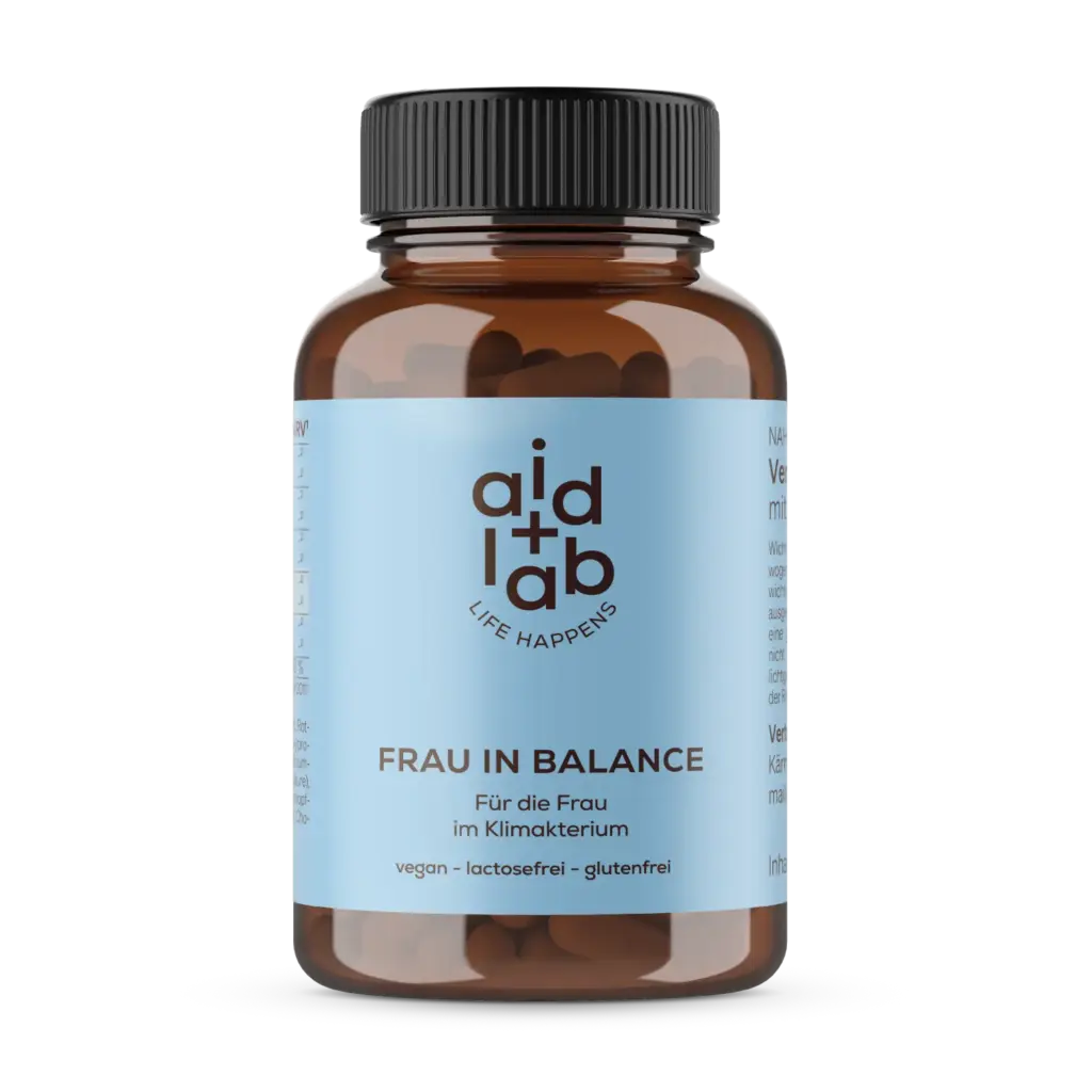 Frau in Balance
